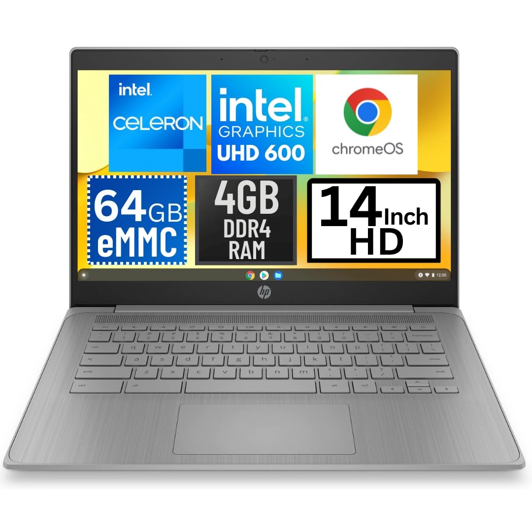 Amazon.com: HP 14a-ne0013dx 14 Inch HD Chromebook Laptop Intel