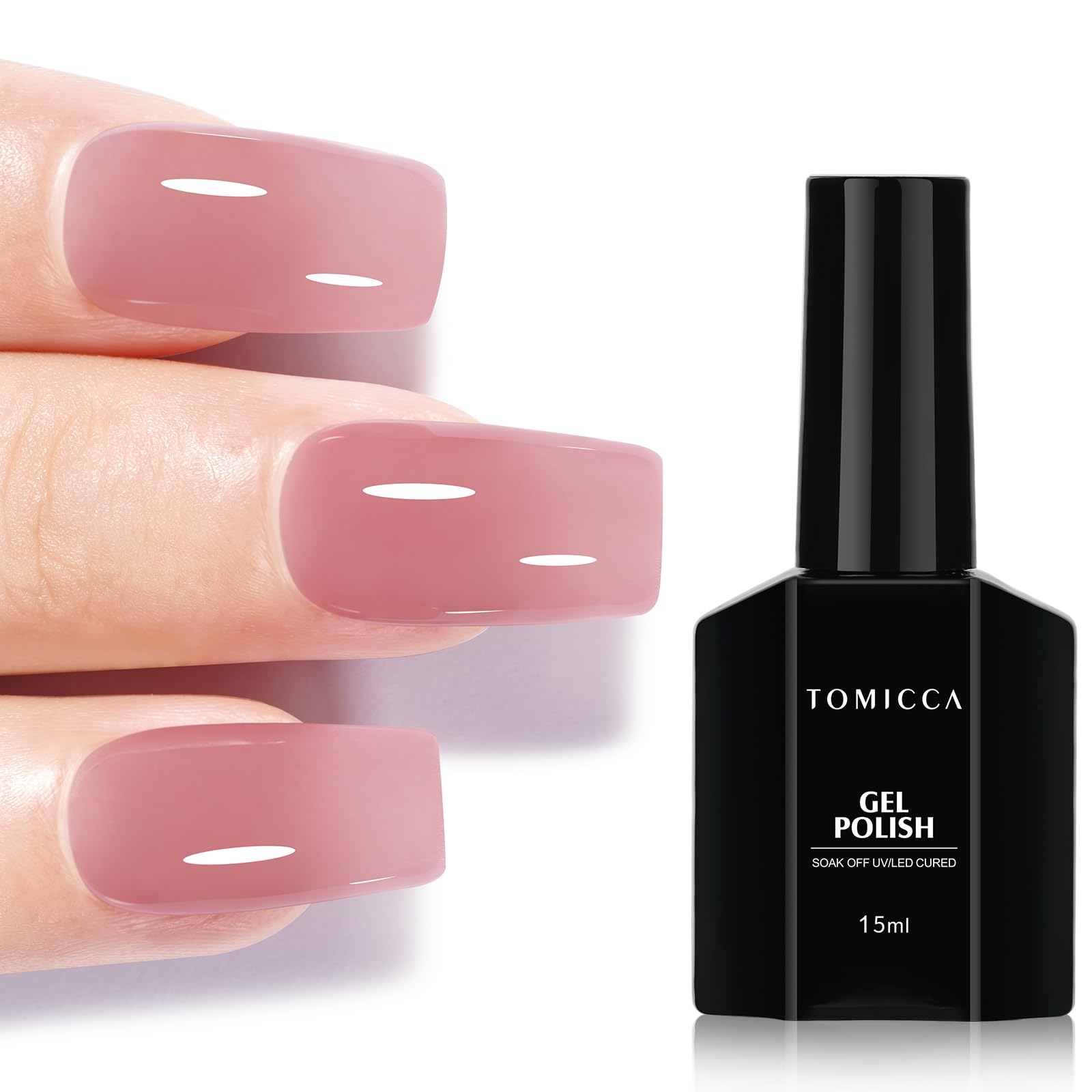 Amazon | TOMICCA ジェルネイル シアーカラージェル 単色 ダークヌード