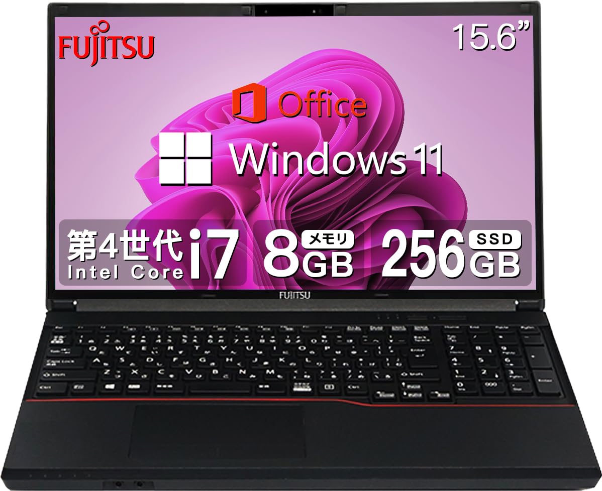 Amazon.co.jp: 【整備済み品】 富士通 ハイスペックノートPC □爆速第4