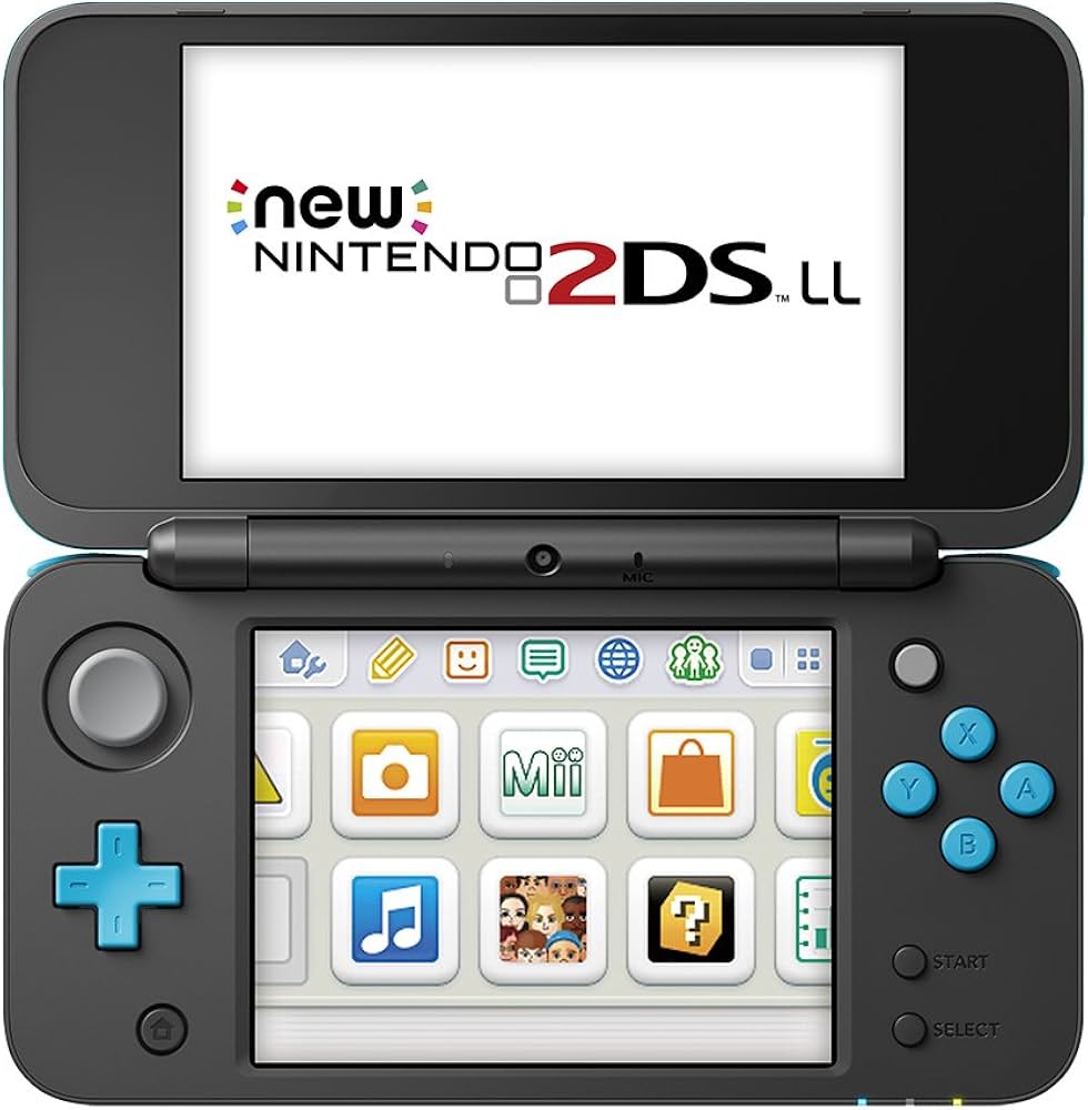 Amazon.co.jp: Newニンテンドー2DS LL ブラック×ターコイズ : Video Games