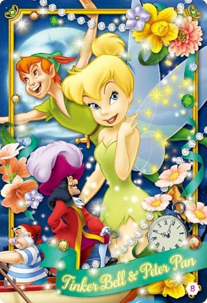 Amazon.co.jp: 【8.ティンカー・ベル＆ピーター・パン】 ディズニー/3D