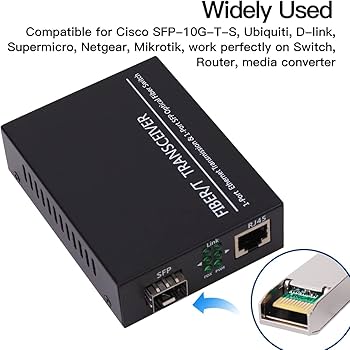 Amazon.com: 4PCS 1000BASE-T Gigabit SFP to RJ45 Copper Ethernet