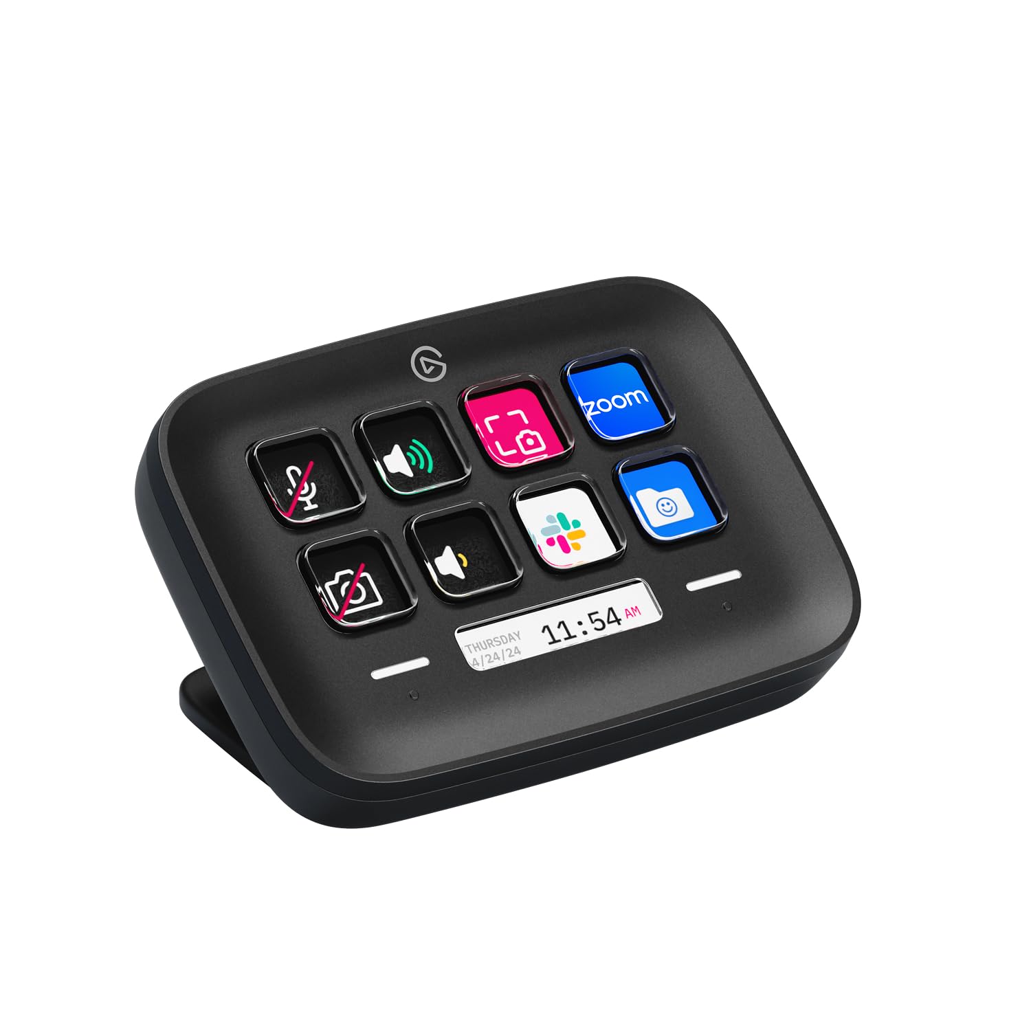 Elgato Stream Deck Neo (Black) – 8 Customizable Keys, 2 Touch