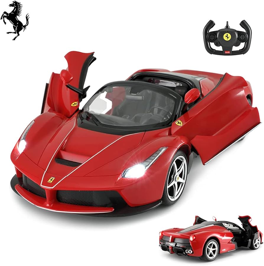 Amazon.co.jp: RASTAR フェラーリ RCラジコンカー・ 正規認証車・1:14