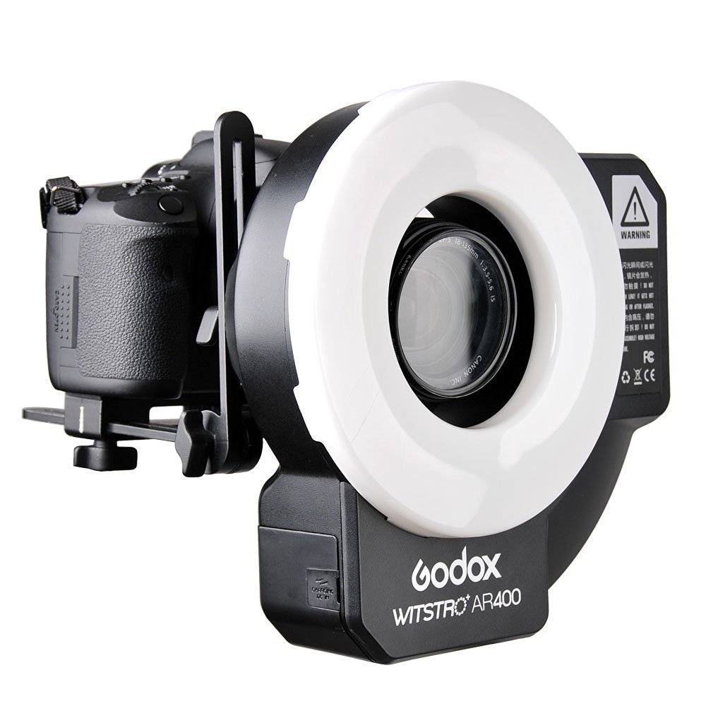 Buy GODOX Witstro AR400 400W Li-ion Battery Ring Flash Speedlite +