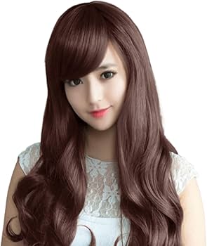 Amazon.co.jp: ウィッグ ロング カール ゆるふわ 巻き髪 自然 耐熱
