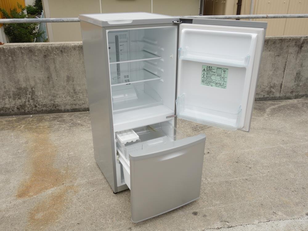 Amazon.co.jp: Panasonic 2ドア冷蔵庫 138L シルバー NR-B147W-S