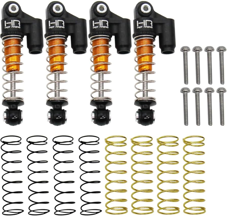 Amazon.com: Hot Racing SXTF326RX04 Aluminum Threaded Oil Emulsion