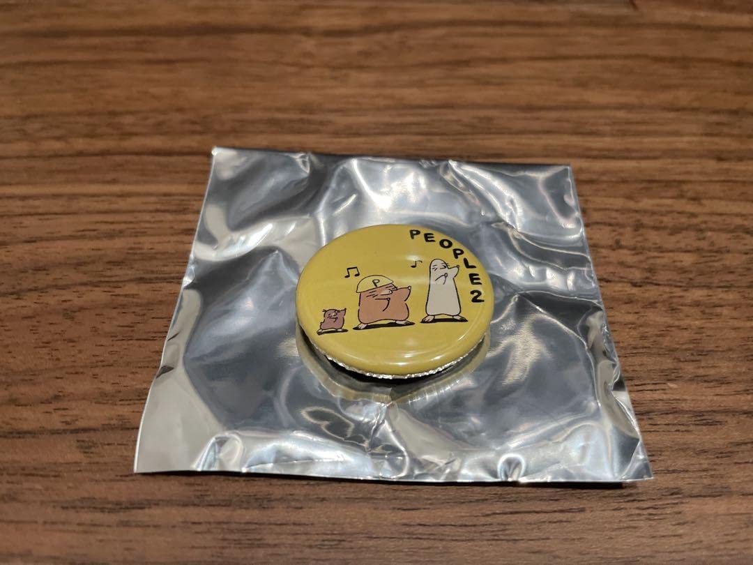 7/21まで】 12個 PEOPLE1 スペシャルもぐら缶バッジガチャ 7/21まで
