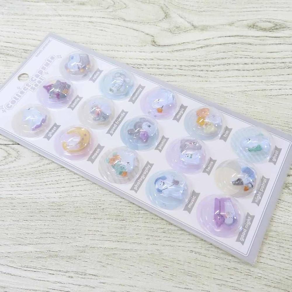Amazon | カミオジャパン ステッカー COLLECT CAPSULE SEAL ゴースト
