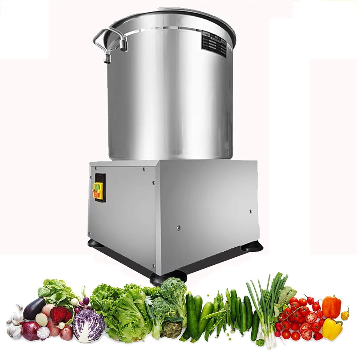 Amazon.co.jp: 電気野菜脱水機、業務用大型食品脱水機、60S急速脱水