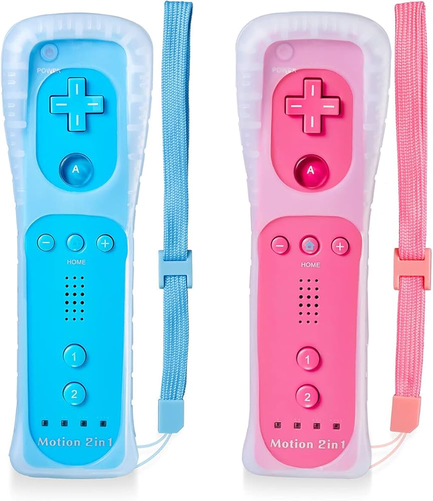 Amazon.co.jp: Wiiリモコン プラス 2個セット ao+pink Wii