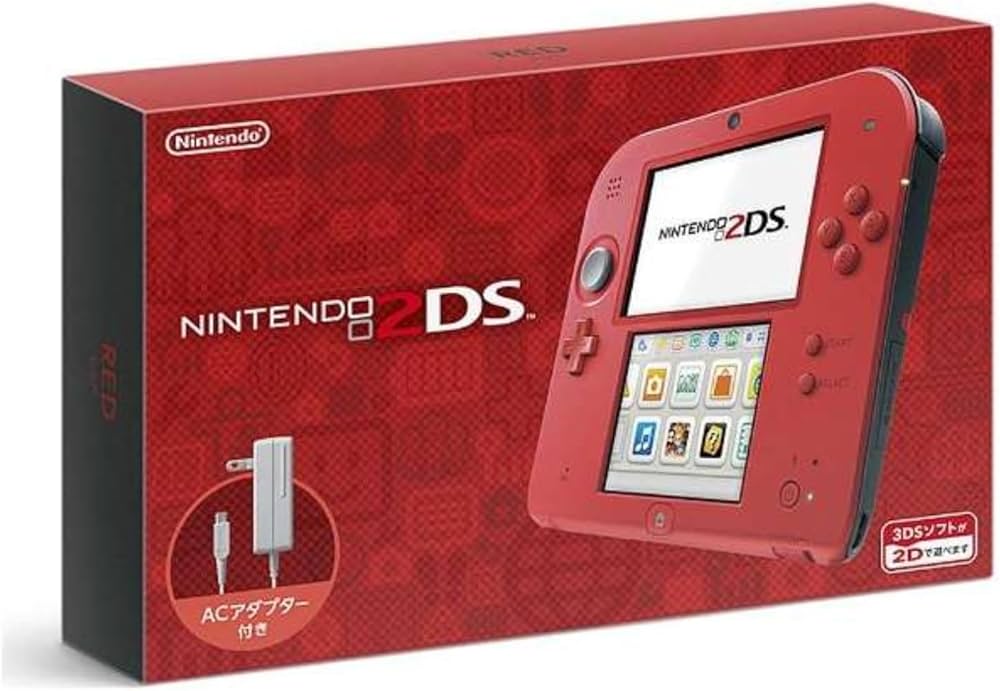 Amazon | 【整備済み品】 任天堂 Nintendo ニンテンドー2DS レッド SD