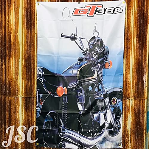 Amazon.co.jp: GT380 特大バナー フラッグ カワサキ マッハ ポスター 3