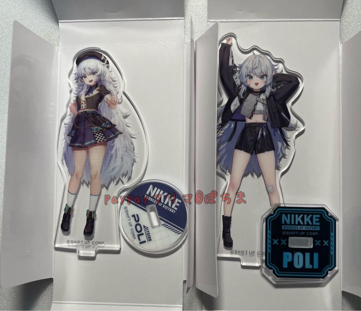 Amazon.co.jp: × ポリ 2種セット 勝利の女神 NIKKE アクリルスタンド