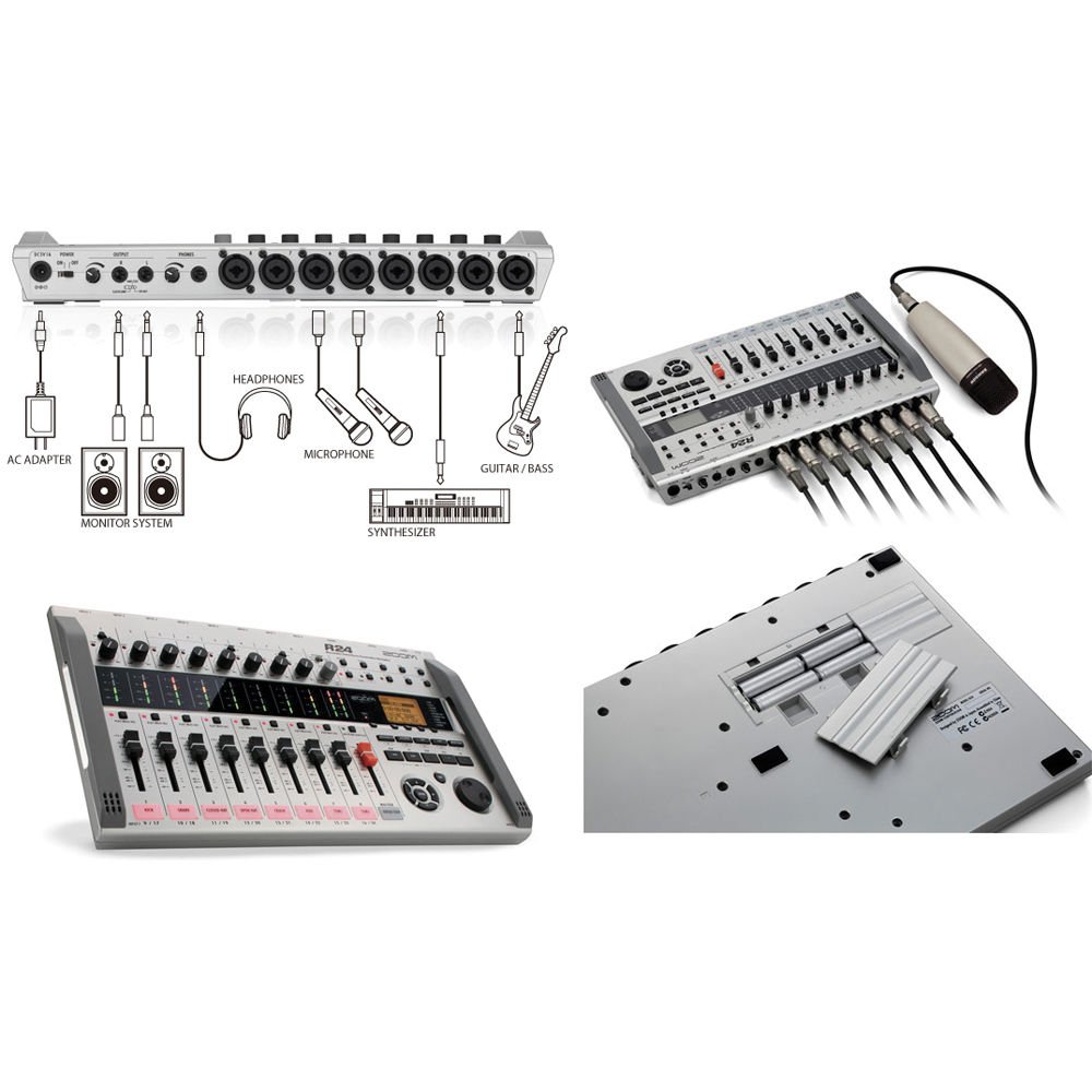 Amazon.com: Zoom R24 Multi-Track Tabletop Recorder, Interface