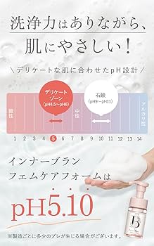 Amazon.co.jp: インナーブラン フェムケアフォーム 詰替用 100mL約1