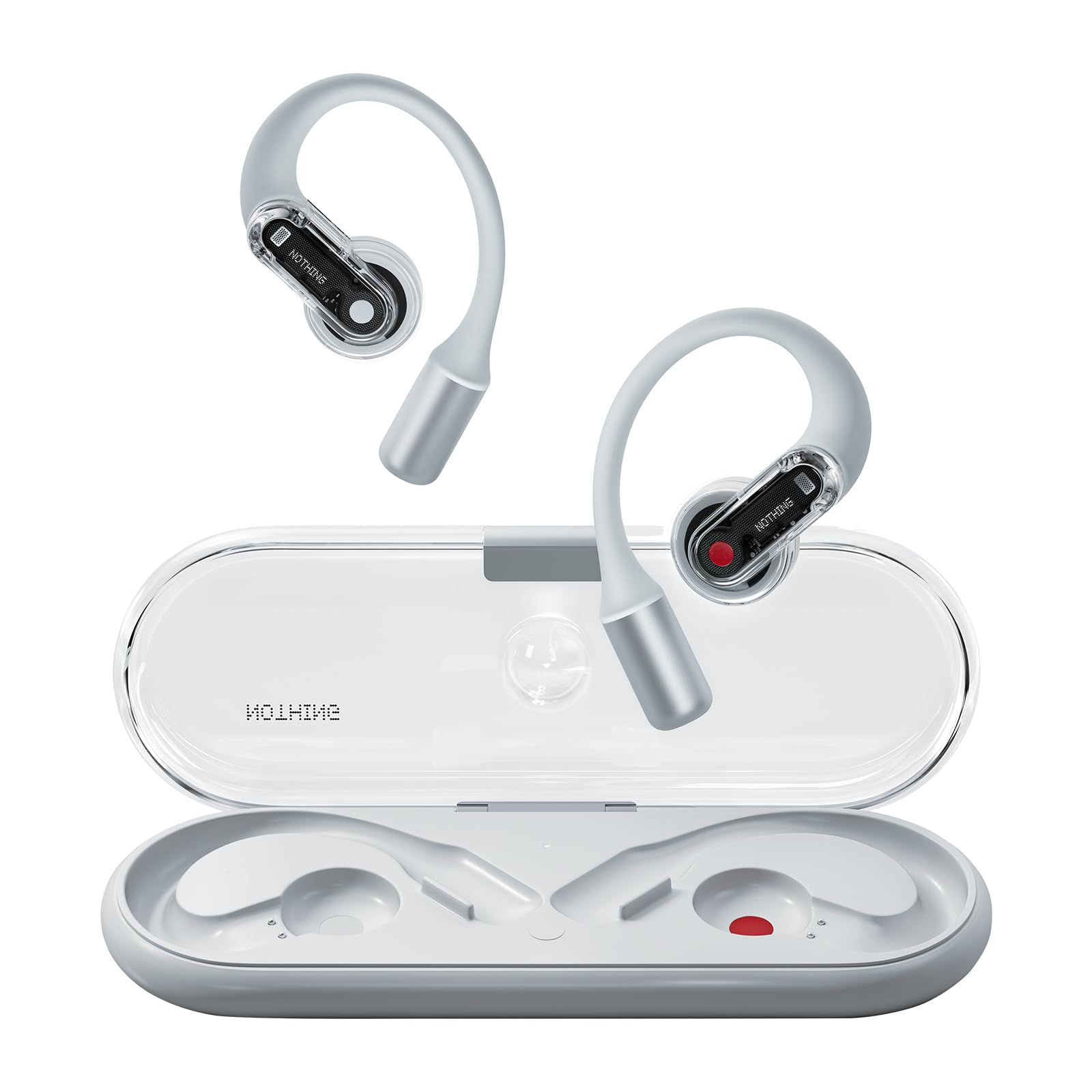Nothing Ear (Open) Open-Ear Headphones, Earbuds with Earhooks, BT