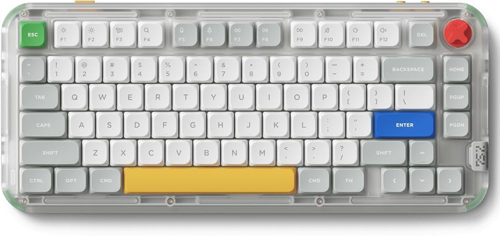 Amazon.co.jp: NuPhy Kick75 ワイヤレス ロープロファイル メカニカル