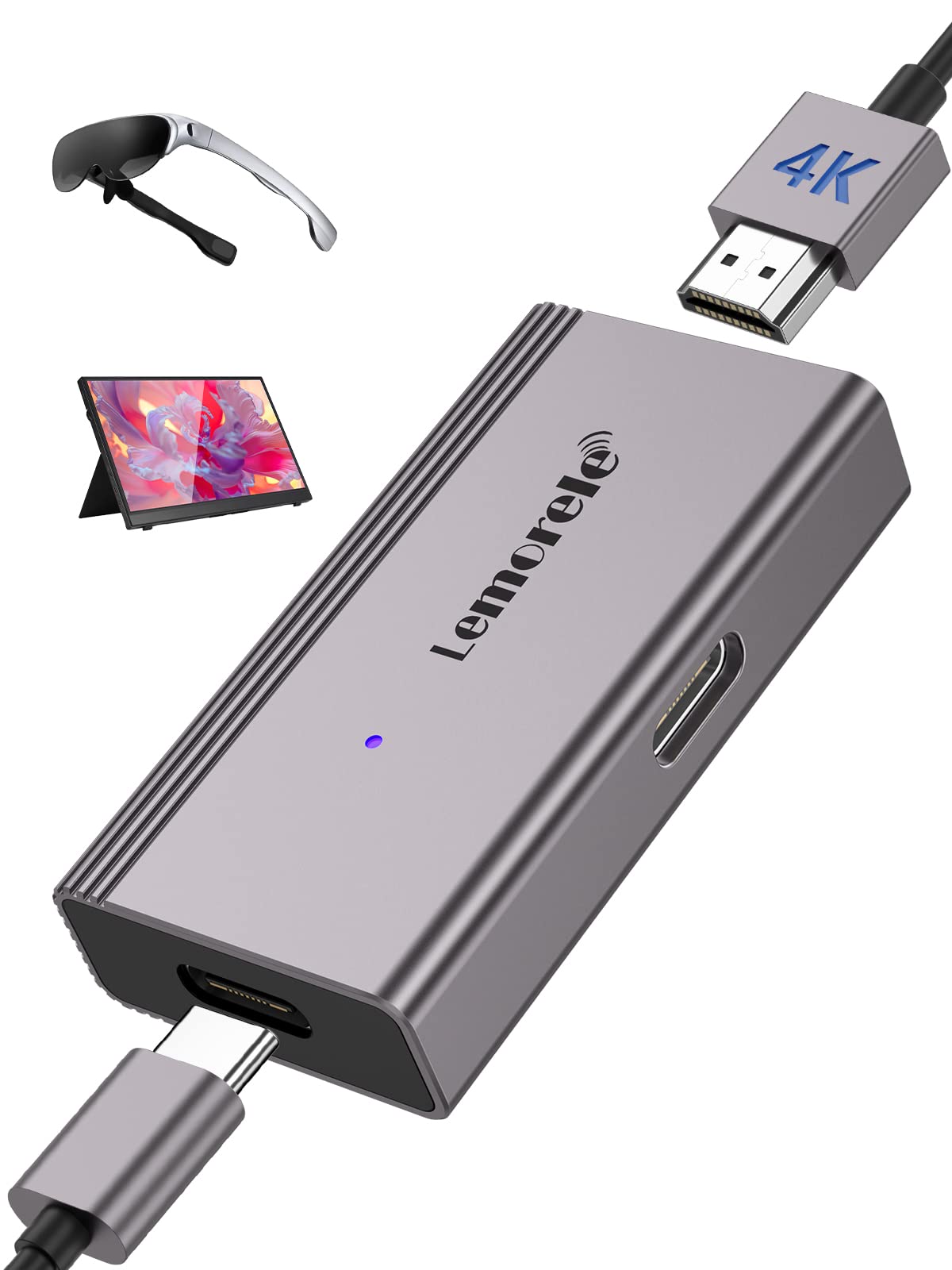 Amazon.co.jp: HDMI to USB C 交換アダプター Xreal Air ARスマート