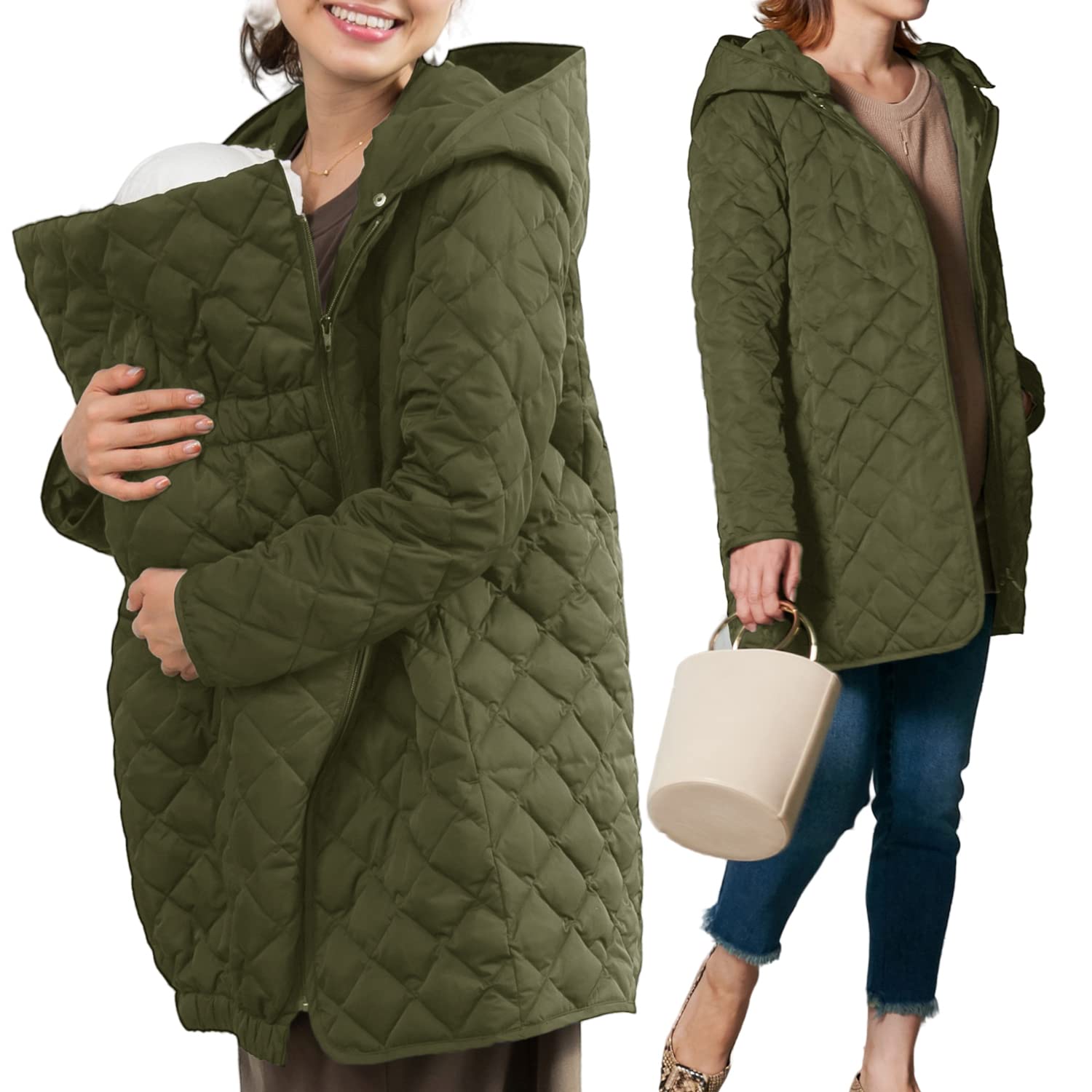 Amazon.co.jp: [スウィートマミー] Sweet Mommy ママコート 抱っこ