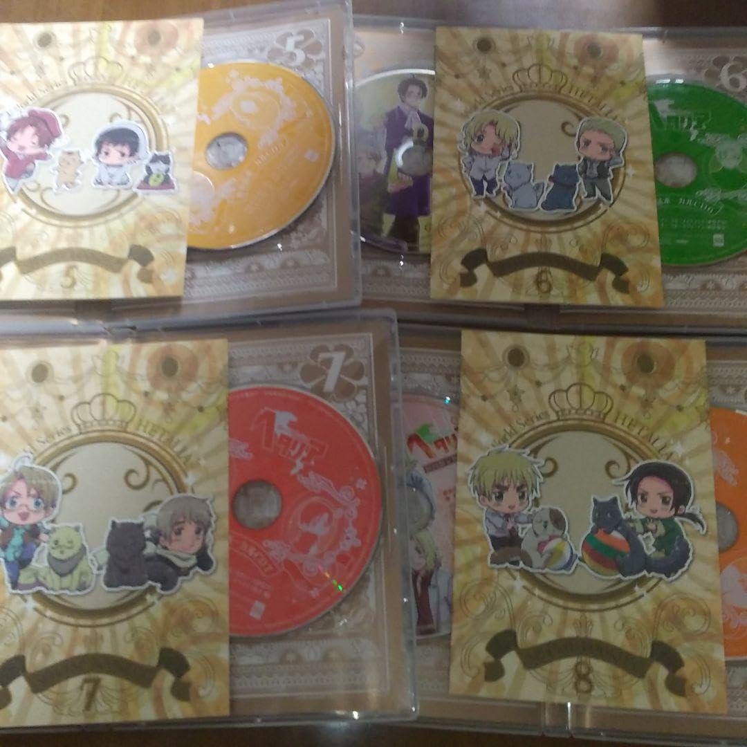 Amazon.co.jp: ヘタリア 初回限定版 DVD全巻 16本 : ホビー