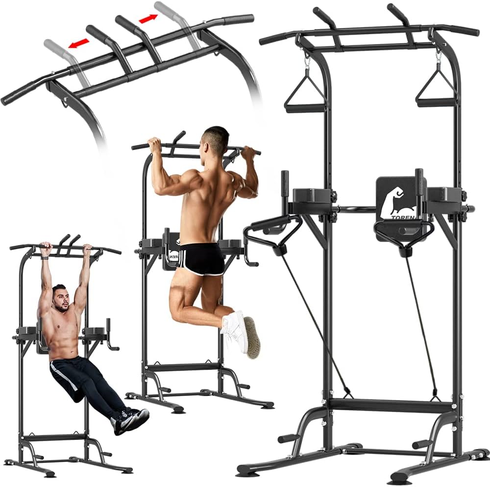 Amazon | TORENA ぶら下がり健康器 懸垂マシン 耐荷重180KG チンニング