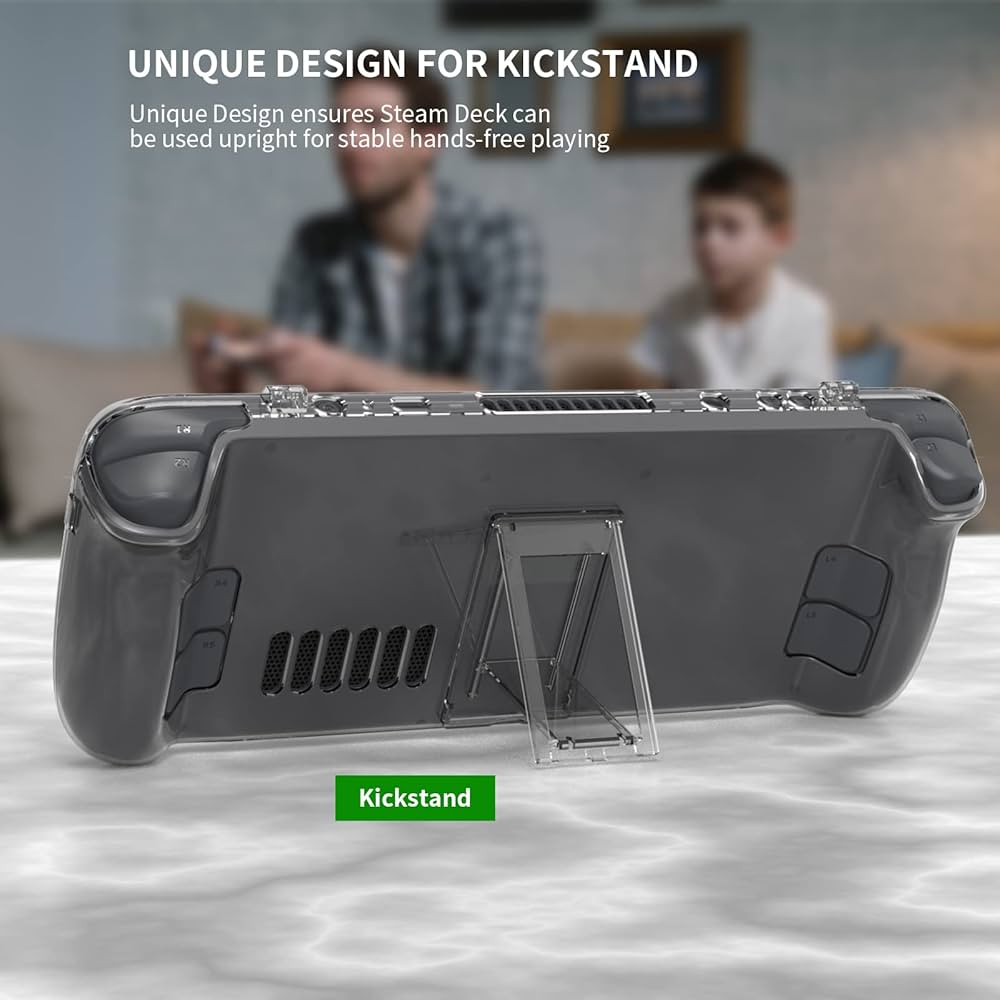 Amazon.com: Protective Case for Steam Deck Case Cover Clear with