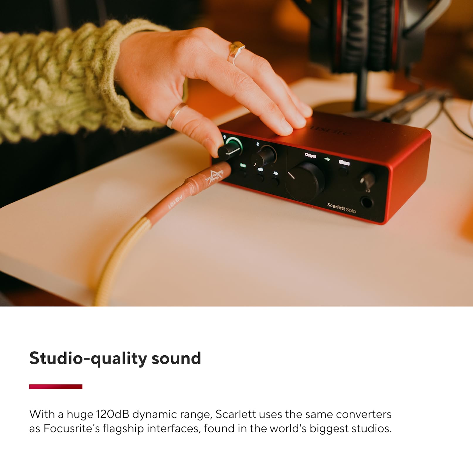 Amazon.co.jp: Focusrite Scarlett Solo 第4世代 USBオーディオ
