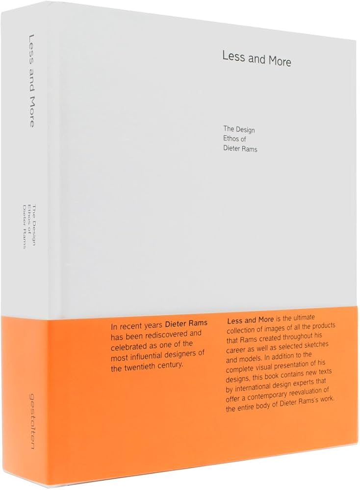 Less and More: The Design Ethos of Dieter Rams (English and German
