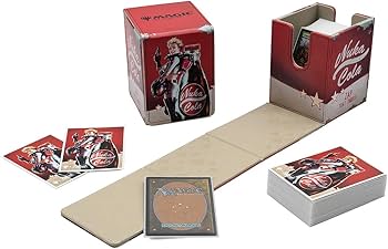 Ultra Pro - Fallout Alcove Flip Deck Box - Nuka Cola Pinup - for