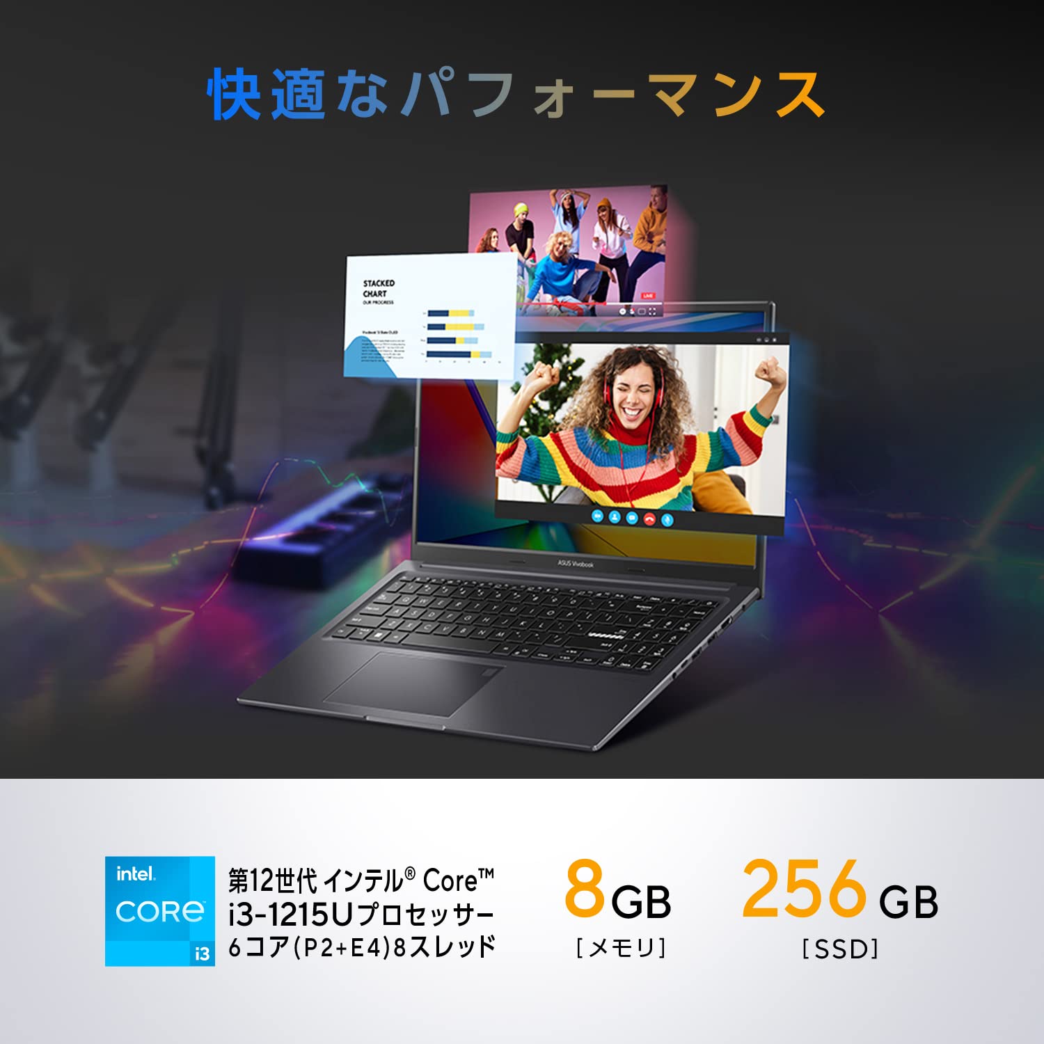 Amazon.co.jp: ASUS ノートパソコン Vivobook 15X 15.6インチ 第12世代