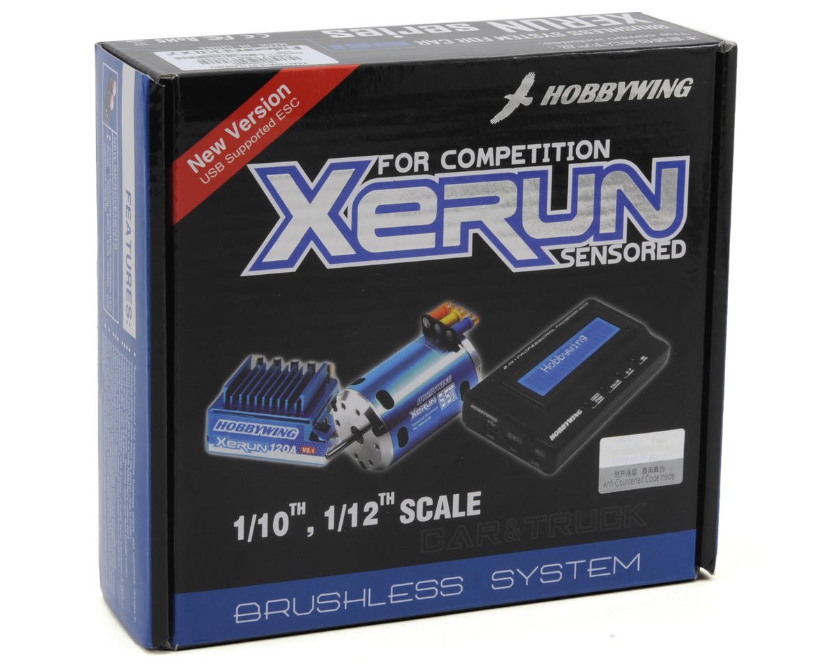Amazon | HobbyWing X5Aコンボ Xerun-120A-Sd ESC センサー付き8.5T