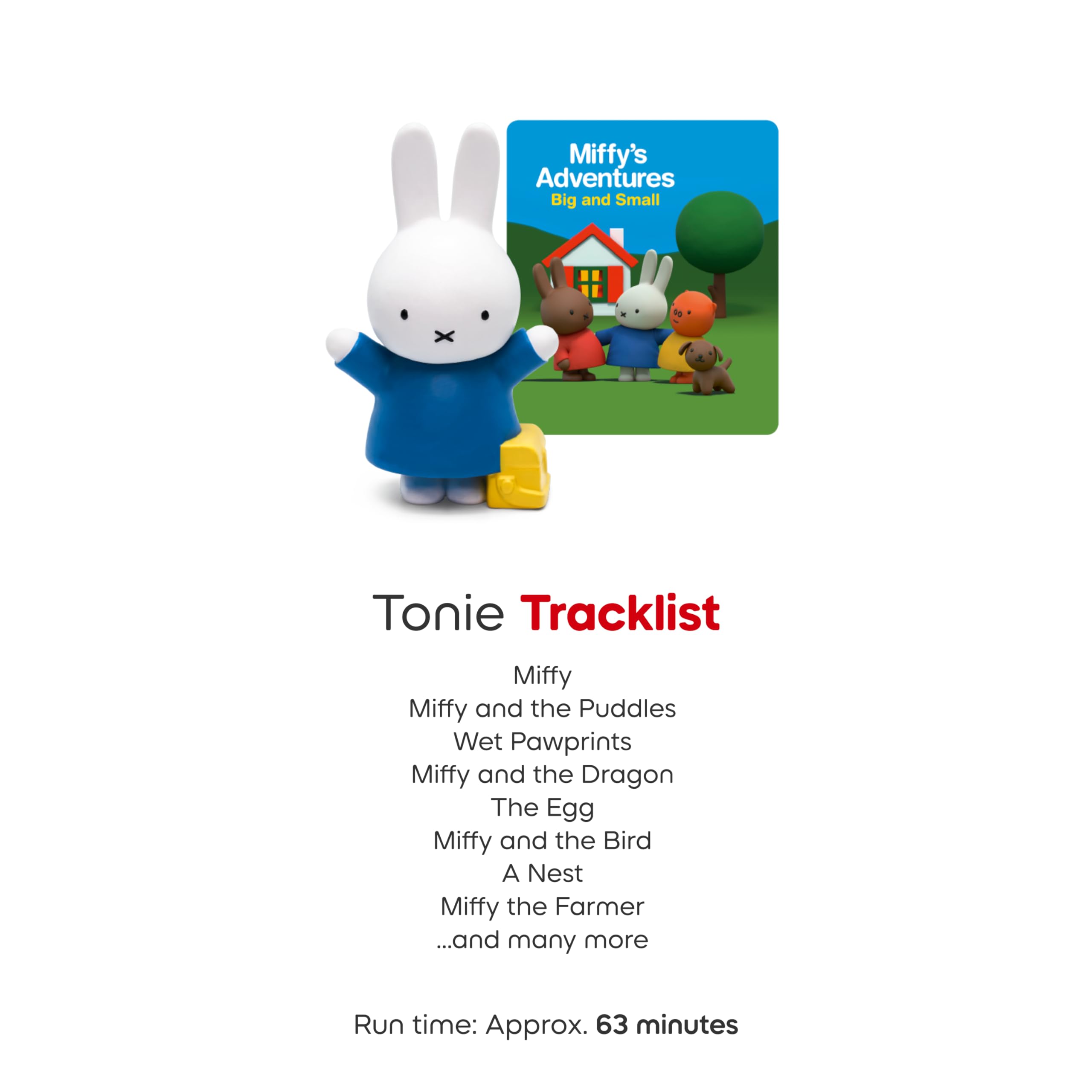 Amazon.com: Tonies Miffy Audio Toy Figurine from MIffy's
