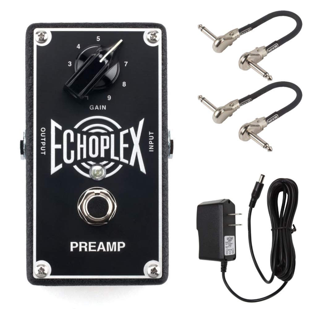 Amazon.com: Dunlop EP101 Echoplex Preamp Bundle with 2 MXR Patch