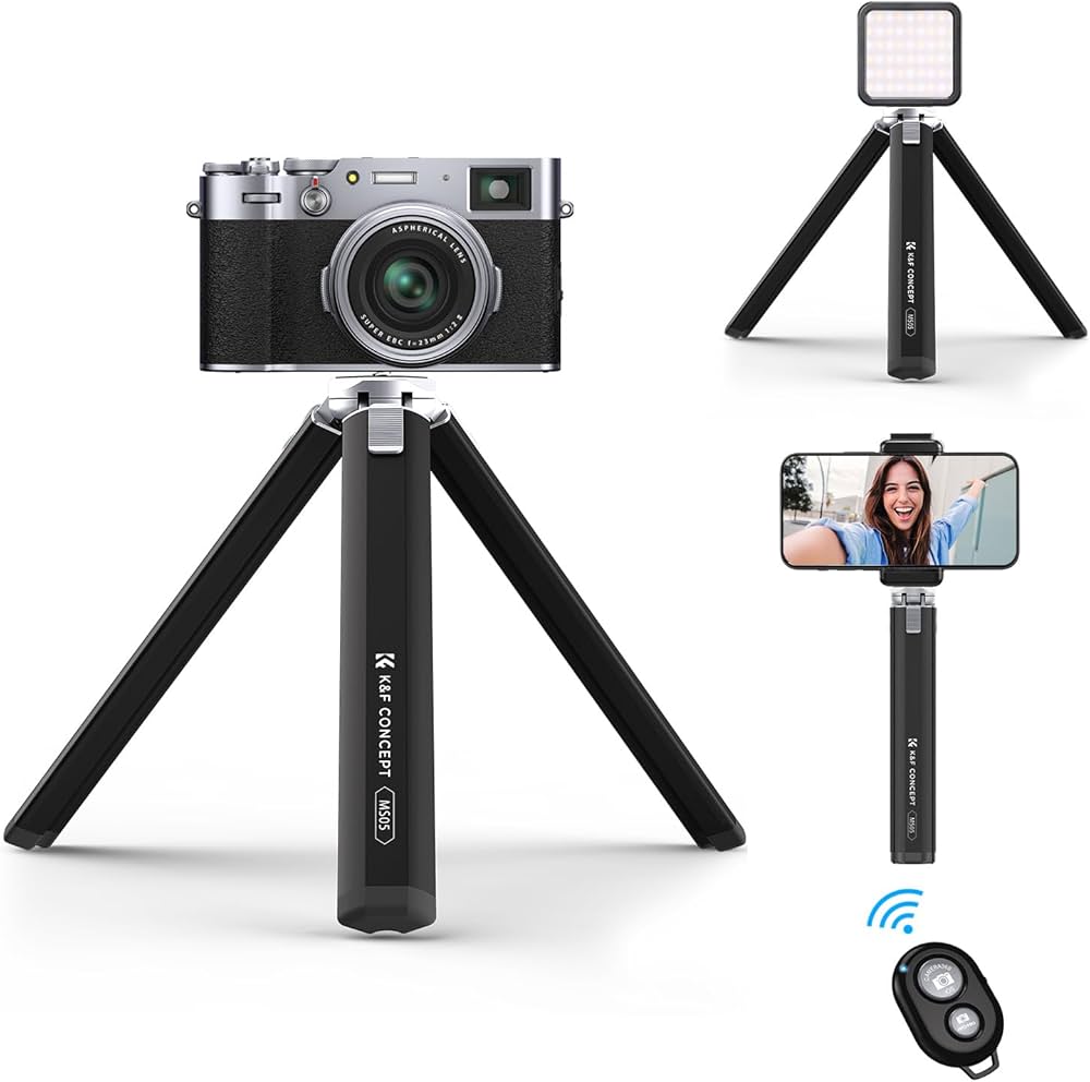 Amazon | K&F Concept ミニ三脚 卓上 カメラ 三脚 カメラスタンド 1/4