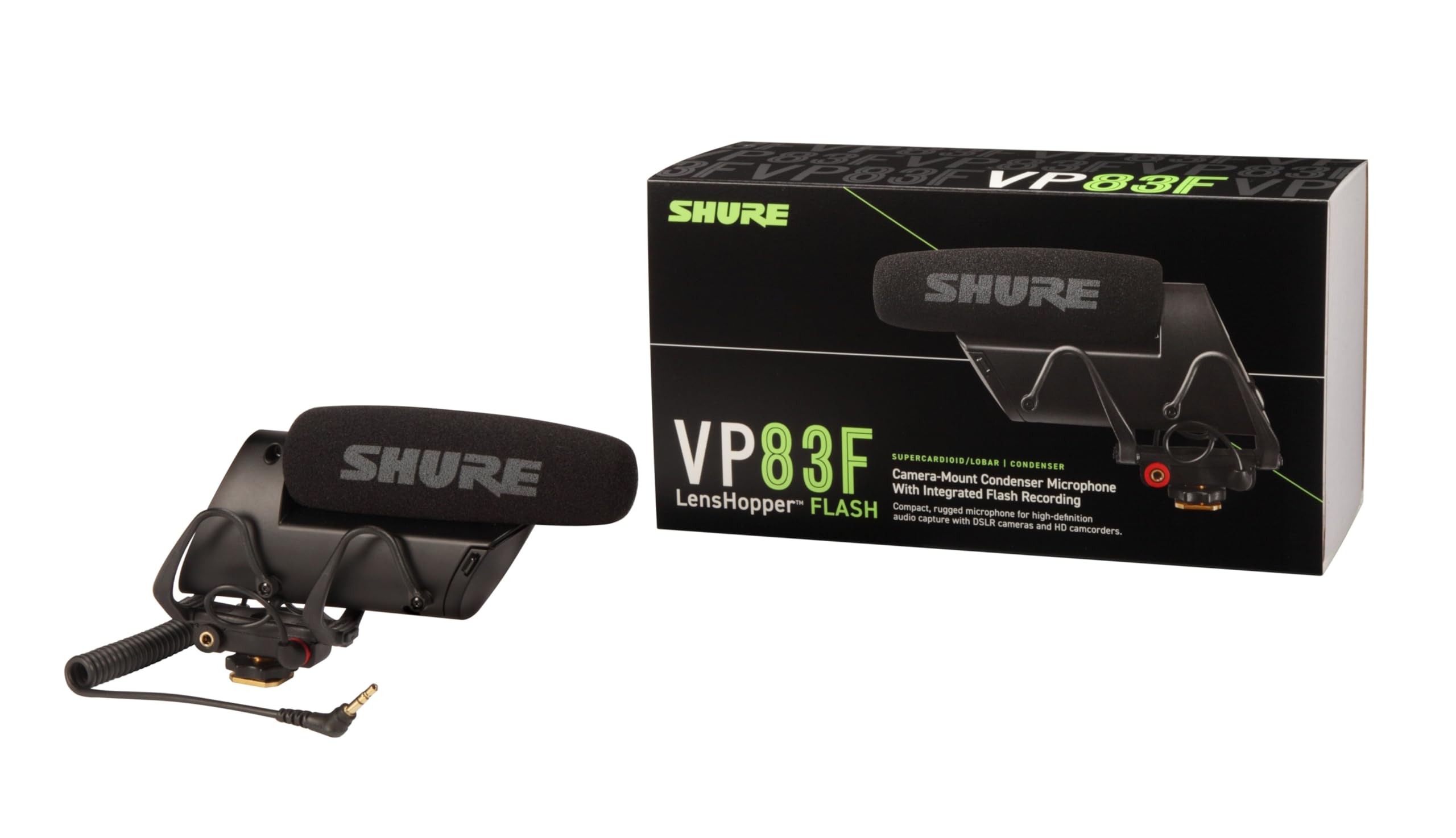 Amazon.com: Shure VP83F LensHopper Camera-Mounted Condenser