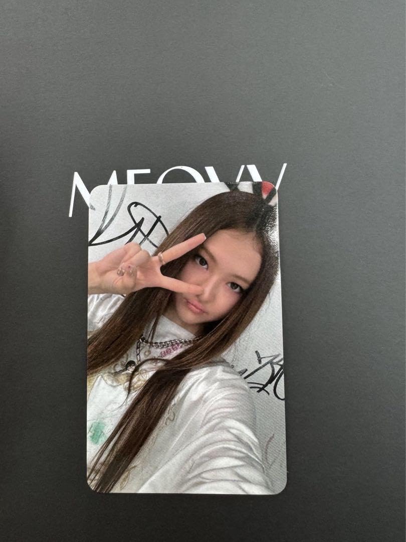 MEOVV エラ サノク MCD 事前収録 showcase トレカ MEOVV showcase 人気