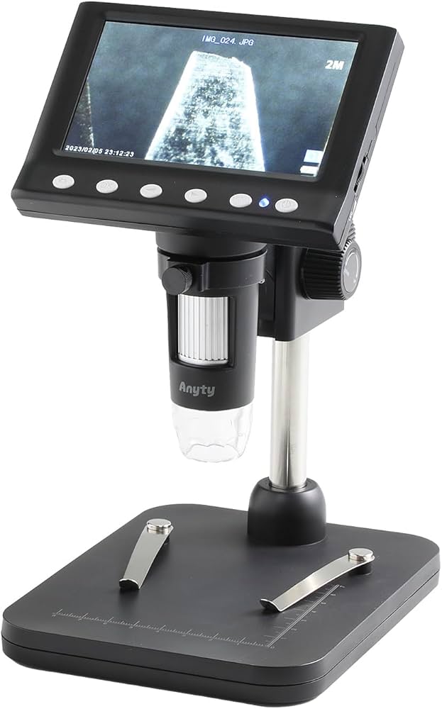 Amazon.co.jp: Anyty デジタル顕微鏡 4.3インチ液晶 高倍率 75倍
