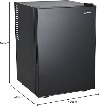 Amazon.co.jp: 三ツ星貿易 冷蔵庫 40L 1ドア 右開き ブラック ML-40G-B