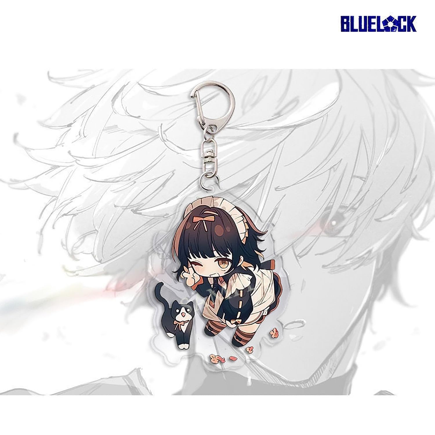 Amazon.co.jp: ブルーロック キーホルダー 凪誠士郎 御影玲王 メイド服