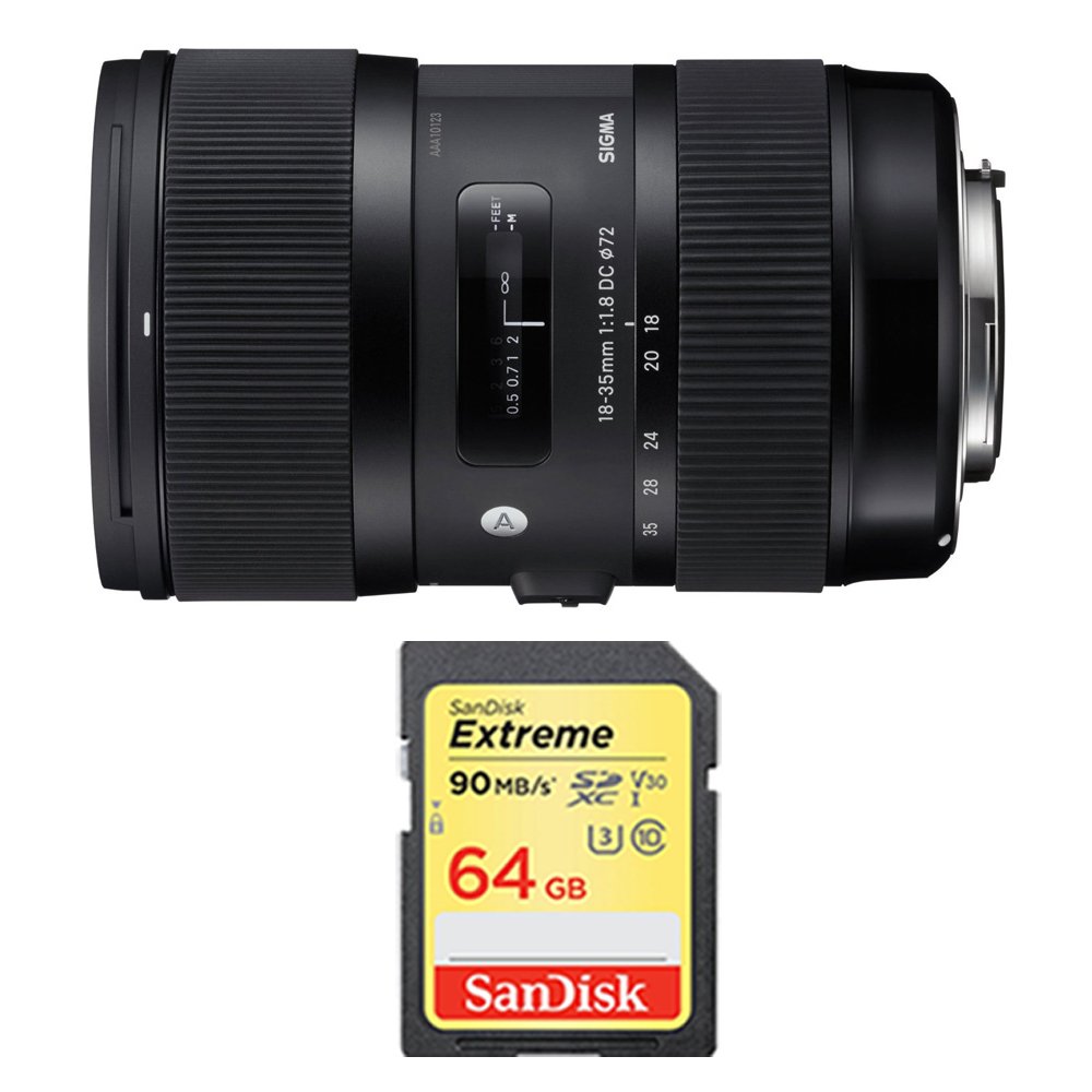 Amazon | Sigma AF 18-35mm f/1.8 DC HSM レンズ Canon用 ボーナスサン