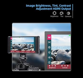 Amazon.com : Portkeys PT6 Monitor 5.2 inch 3D LUT 4K HDMI Touch