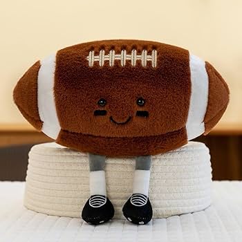 Amazon.com: OSOCU Tactile Rugby Plush Buddy Featuring Expressive
