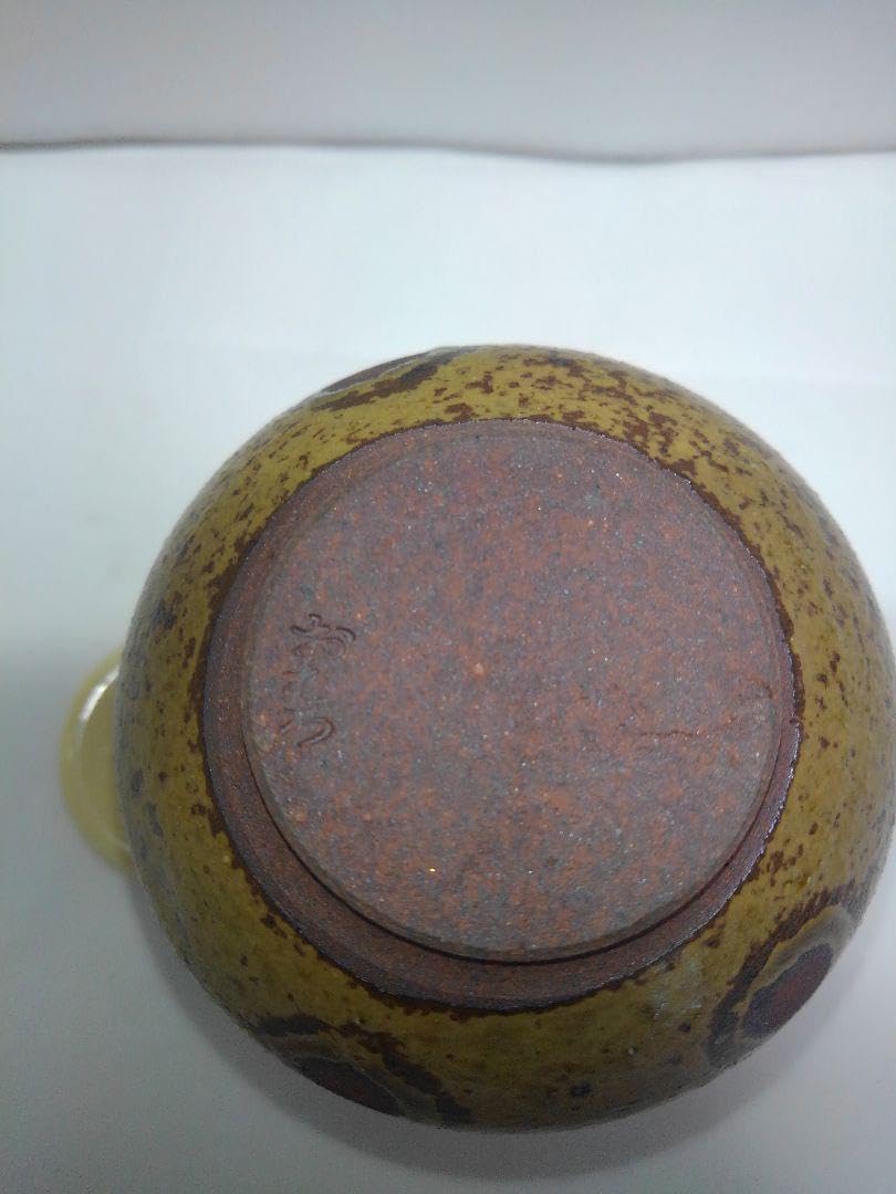 Amazon.co.jp: 茶道具 茶入 大名物 唐物 利休丸壺写 おむろ窯 孝三造