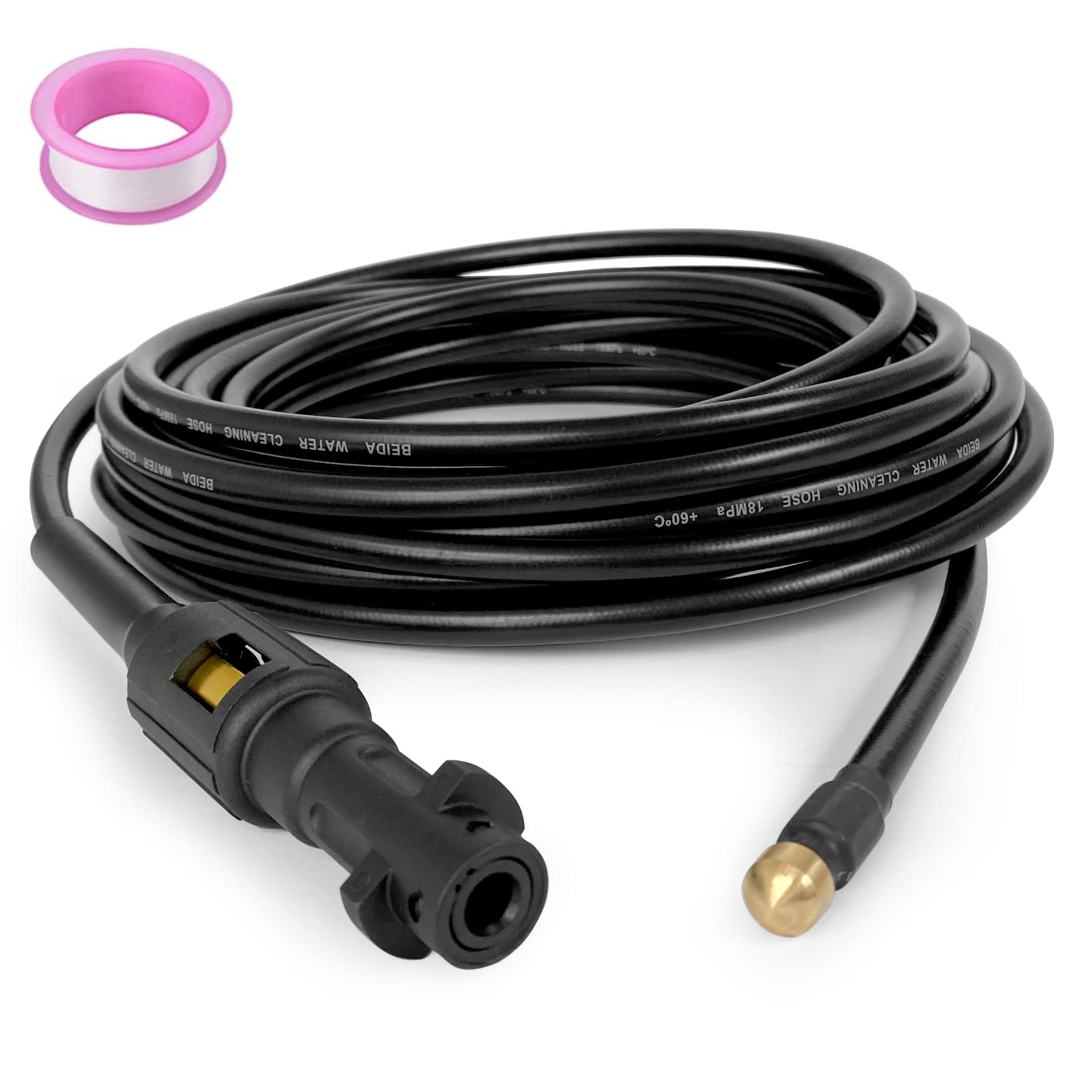 Amazon.co.jp: NAMOTEK パイプクリーニングホース ケルヒャーに対応