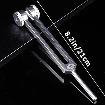 Amazon.co.jp: アルミニウム合金音叉、4 部分音叉セット、528/128