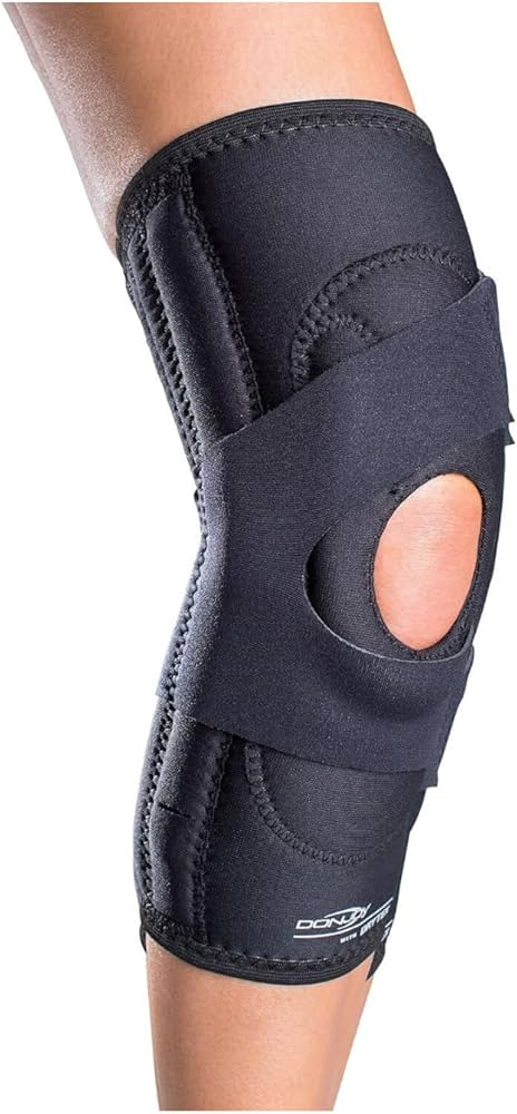Amazon.co.jp: DONJOY 膝サポーター 膝蓋骨 ヒンジ付き : ドラッグストア