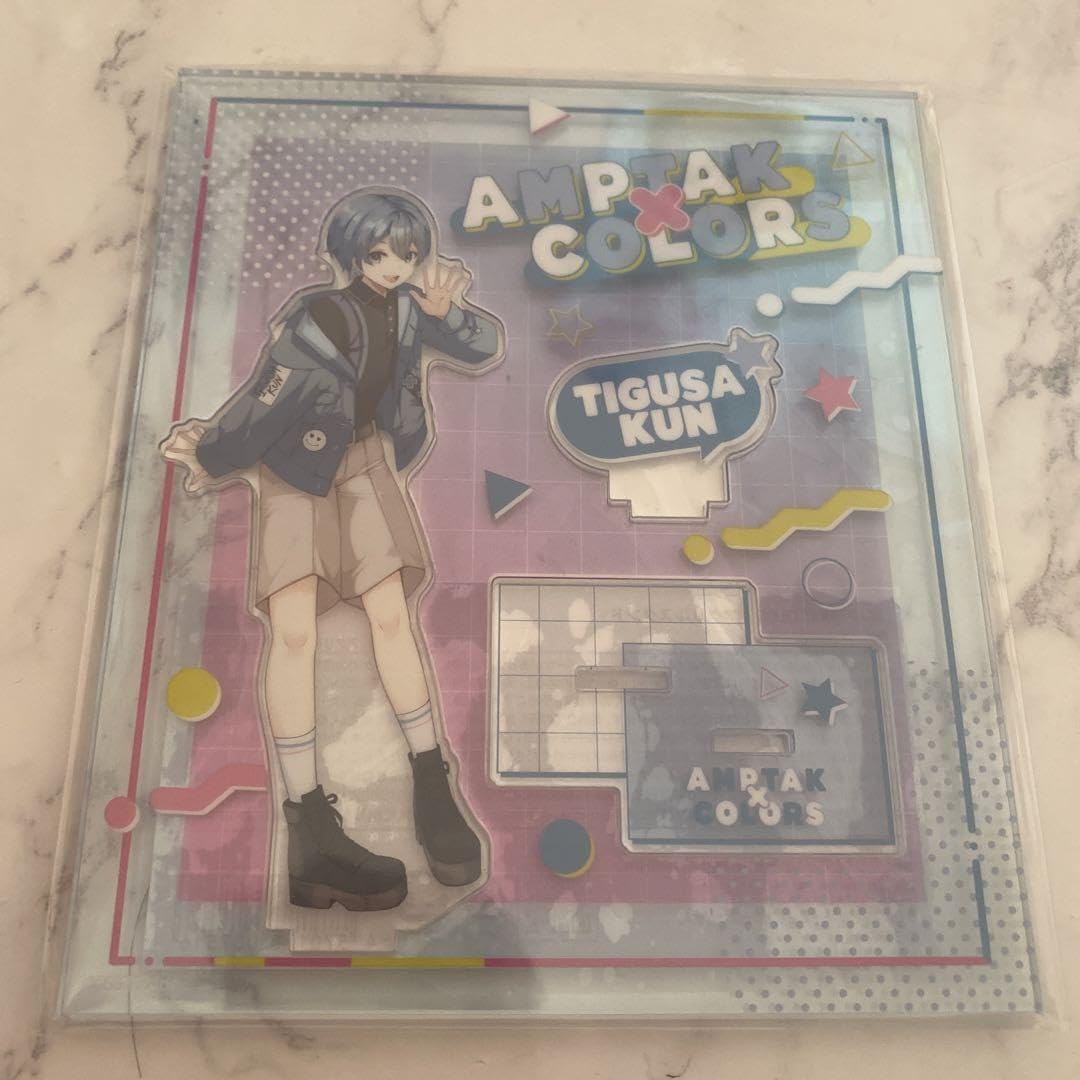 Amazon.co.jp: AMPTAKxCOLORS ちぐさくん アクスタ 虹ver F : おもちゃ