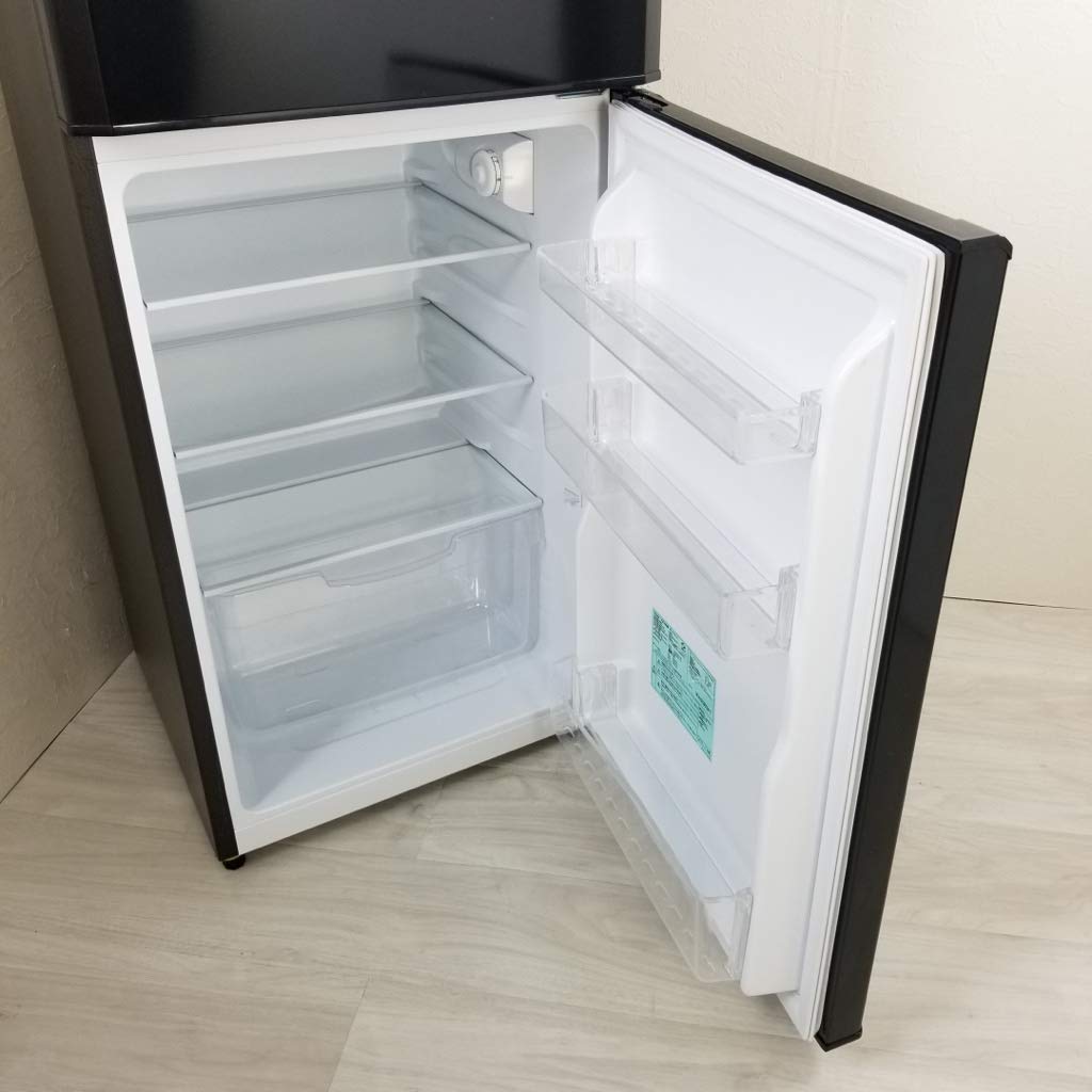 Amazon.co.jp: ハイアール 121L 2ドア冷凍冷蔵庫 ブラック JR-N121A-K